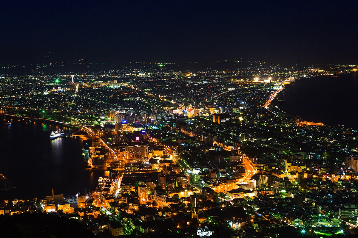 Mount Hakodate Night iStock